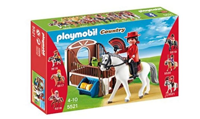 ΣΥΛΛΕΚΤΙΚΟ PLAYMOBIL 5521 ΑΝΔΑΛΟΥΣΙΑΝΟ ΑΛΟΓΟ ΜΕ ΣΤΑΒΛΟ